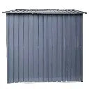 TechTen - Outdoor Metal Storage Shed with Double Doors - 3.0m x 2.4m (10ft x 8ft)