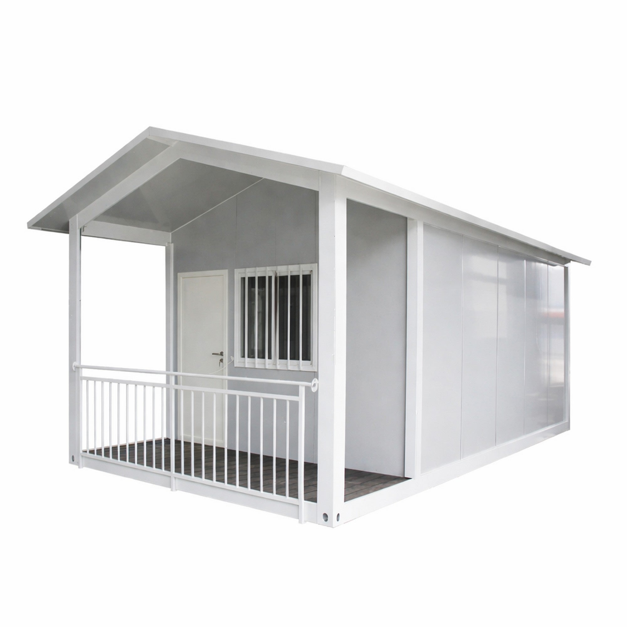 Modern Modular Container House with Detachable Gable Roof