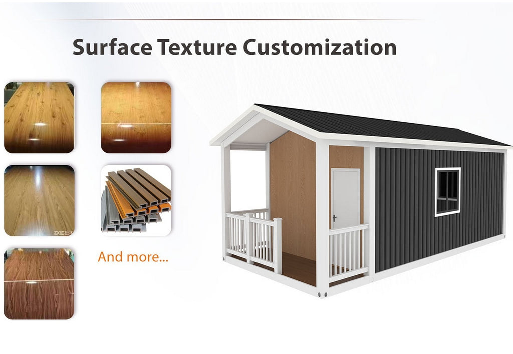 Modern Modular Container House with Detachable Gable Roof