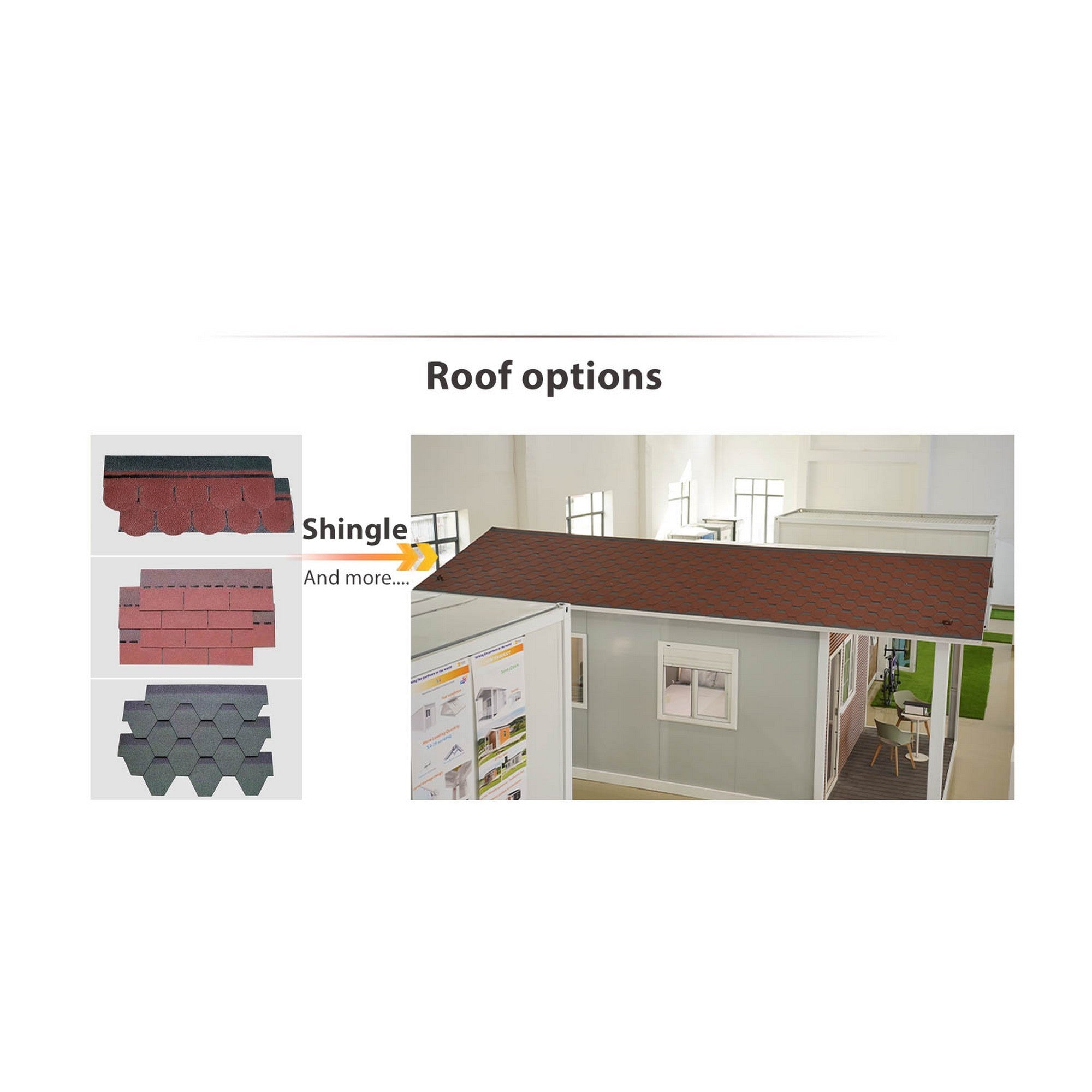 Modern Modular Container House with Detachable Gable Roof