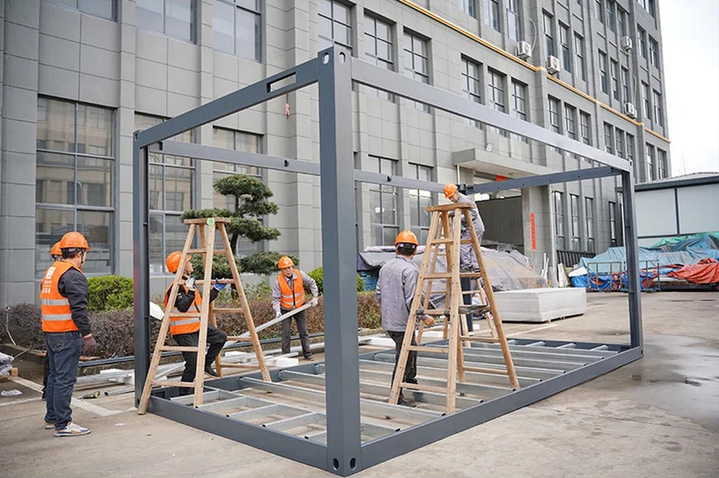 Modular Prefabricated Container House K5 – 20ft Expandable Steel Frame Cabin