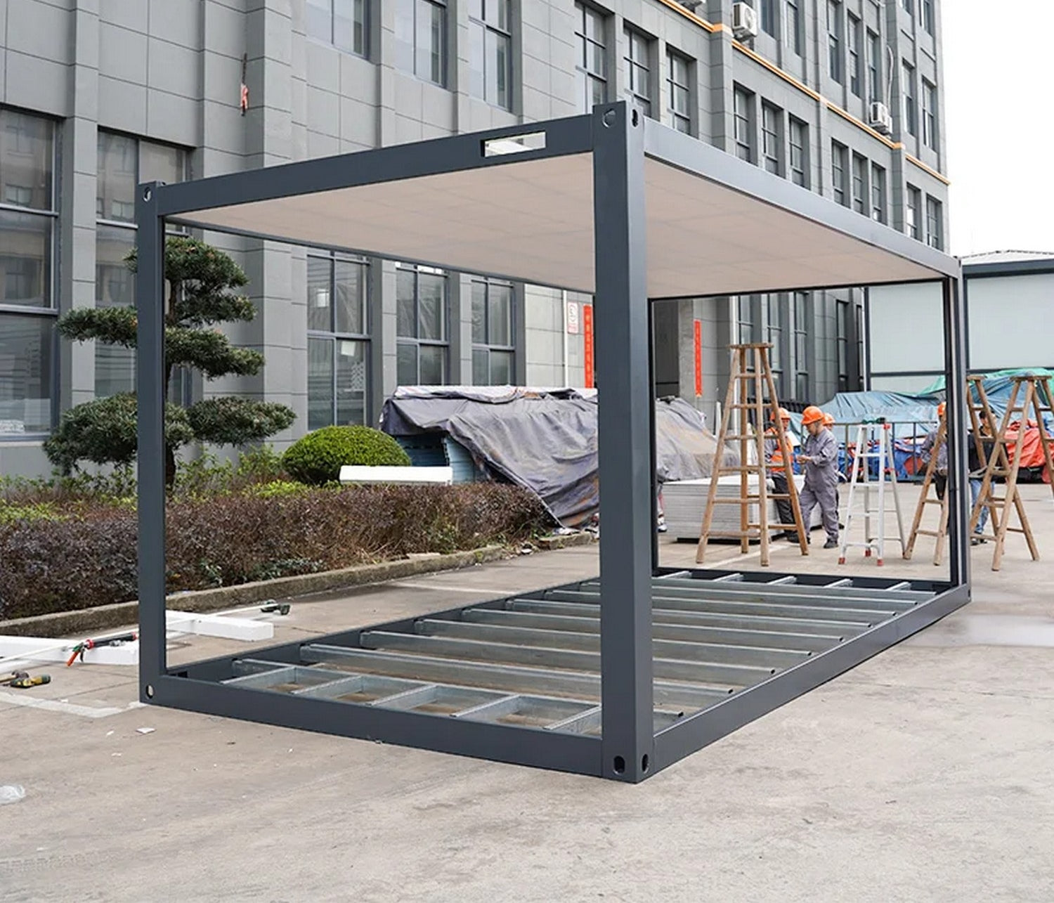 Modular Prefabricated Container House K5 – 20ft Expandable Steel Frame Cabin