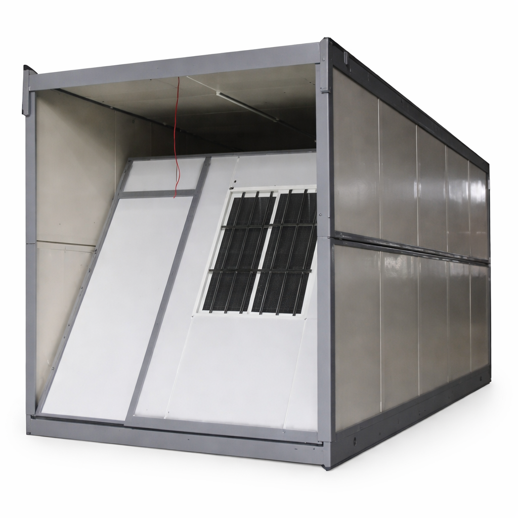 Folding Container House X4 – Expandable Modular Prefab Cabin