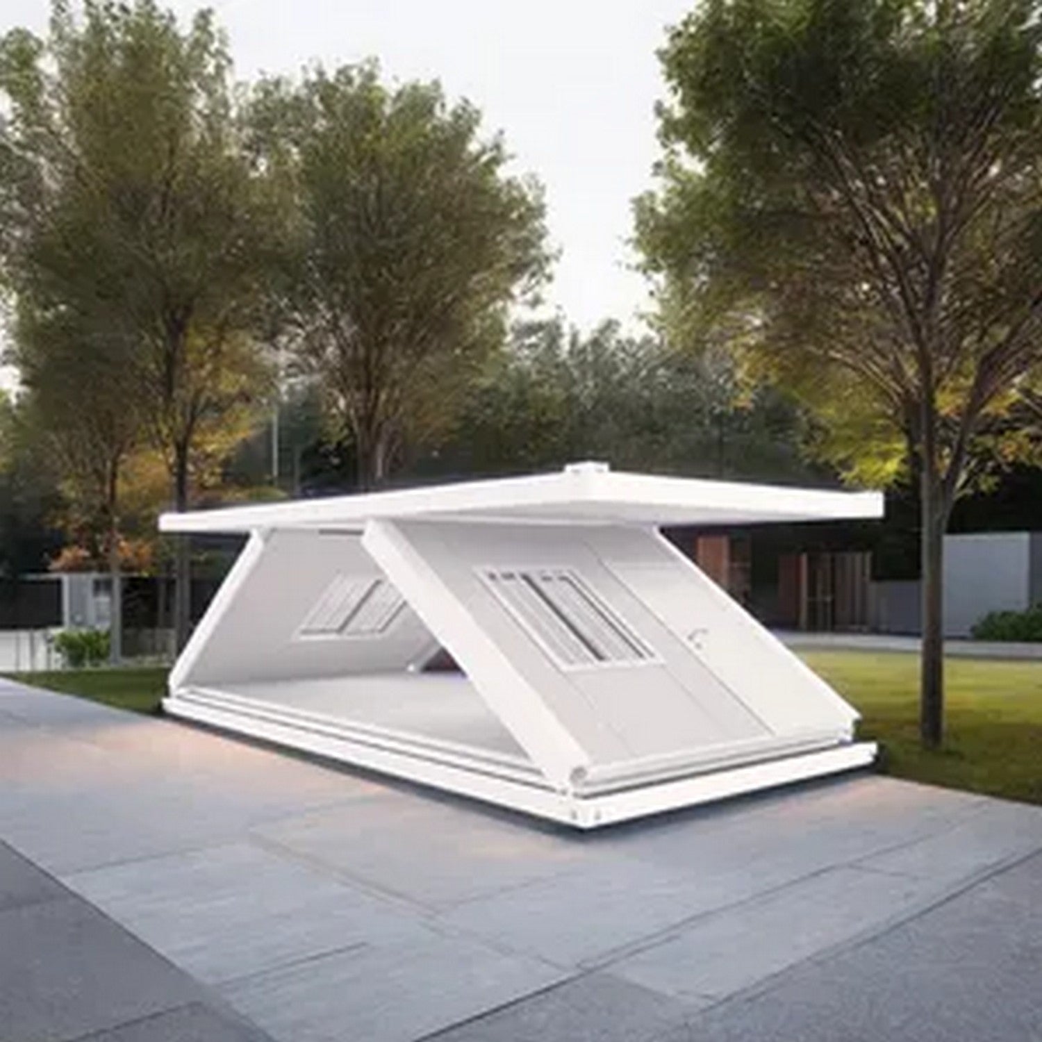 Folding Container House X4 – Expandable Modular Prefab Cabin