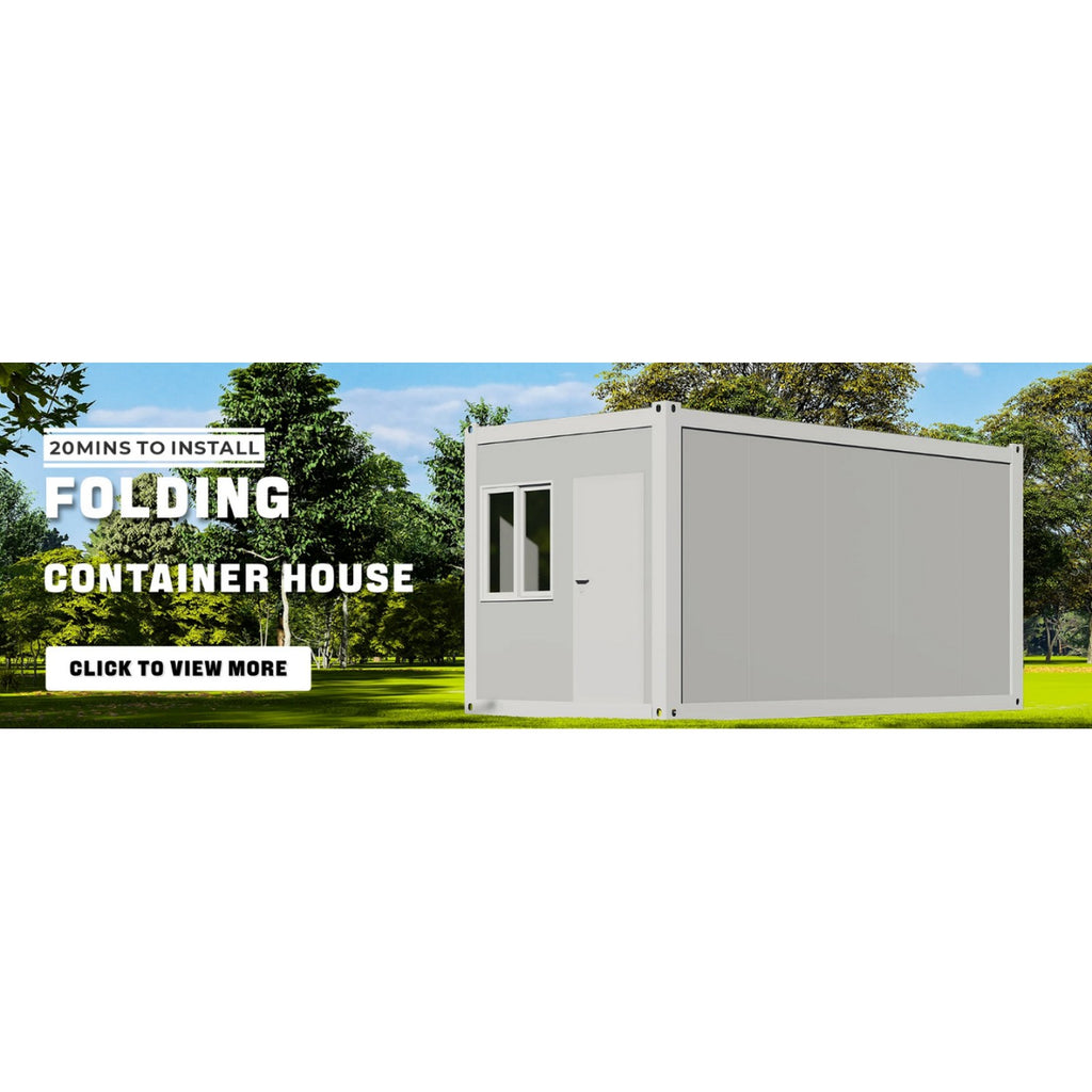 Folding Container House X4 – Expandable Modular Prefab Cabin