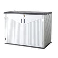 Outdoor Resin Storage Cabinet with 2 Shelves | 1m x 1.3m | Savvy Sheds