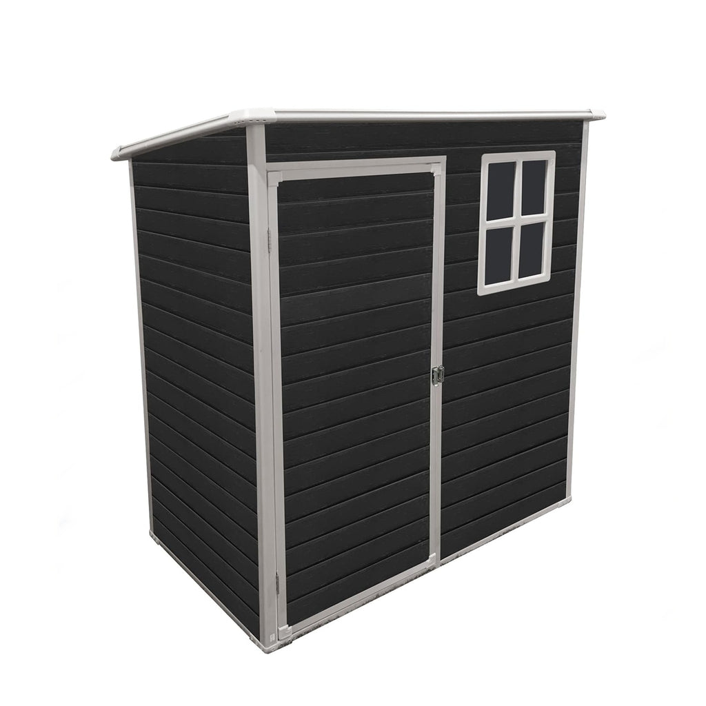 Modern & Durable Weather-Proof Storage Shed 0.9m x 1.5m (3ft x 5ft)