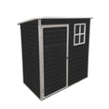 Modern & Durable Weather-Proof Storage Shed 0.9m x 1.5m (3ft x 5ft)