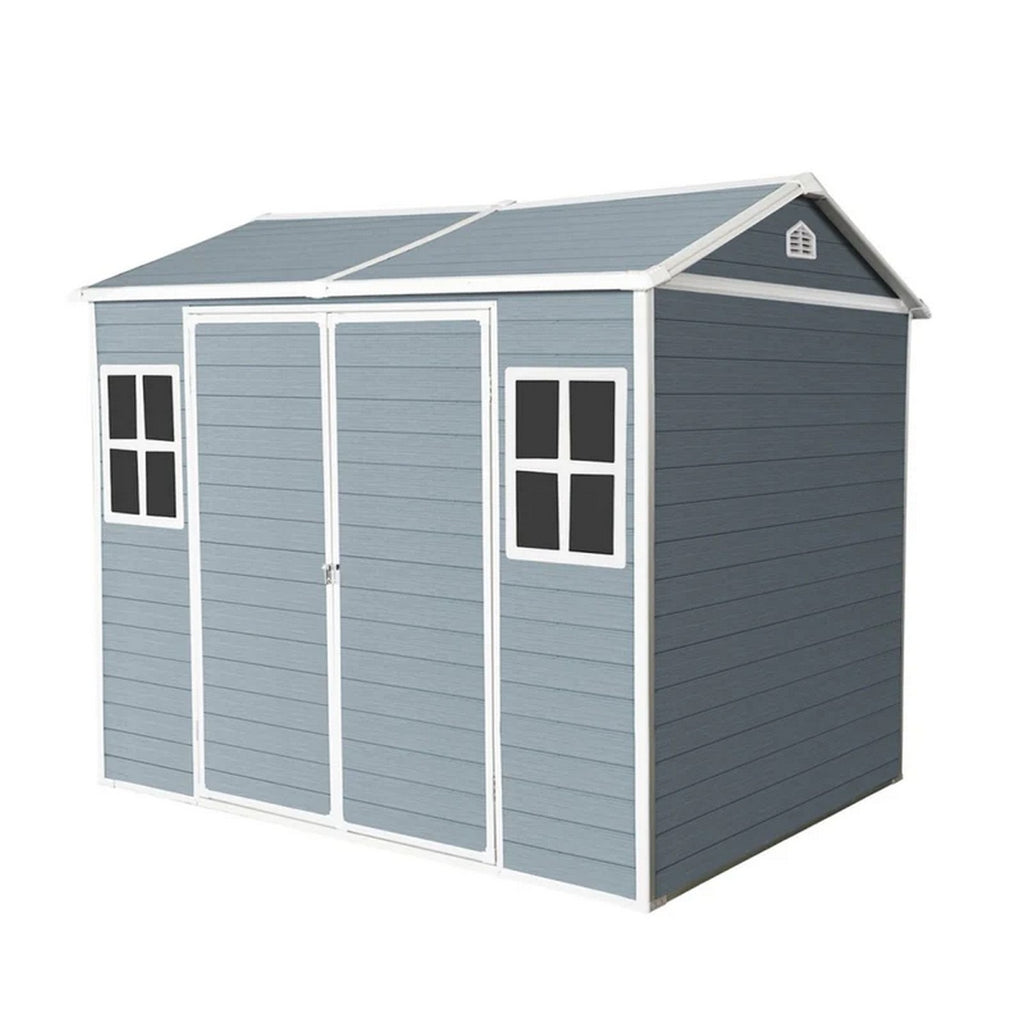 Modern & Durable Weather-Proof Storage Shed 1,8m x 2,4m (6ft x 8ft)