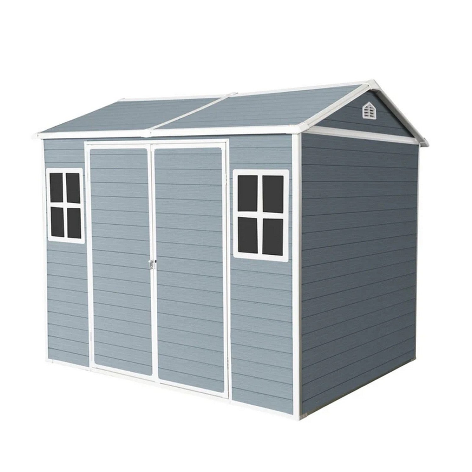 Modern & Durable Weather-Proof Storage Shed 1,8m x 2,4m (6ft x 8ft)
