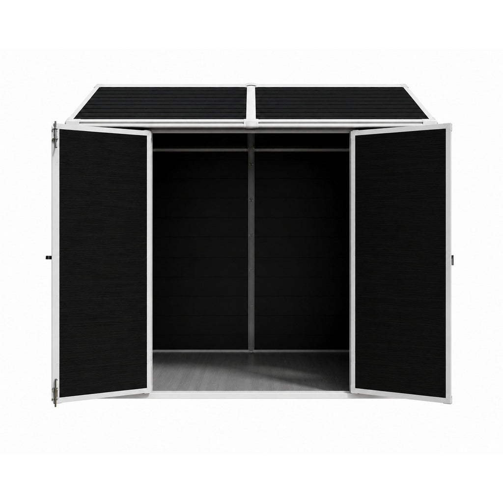 Modern & Durable Weather-Proof Storage Shed with Motion Sensing Lights | 1,8m x 2,4m (6ft x 8ft)