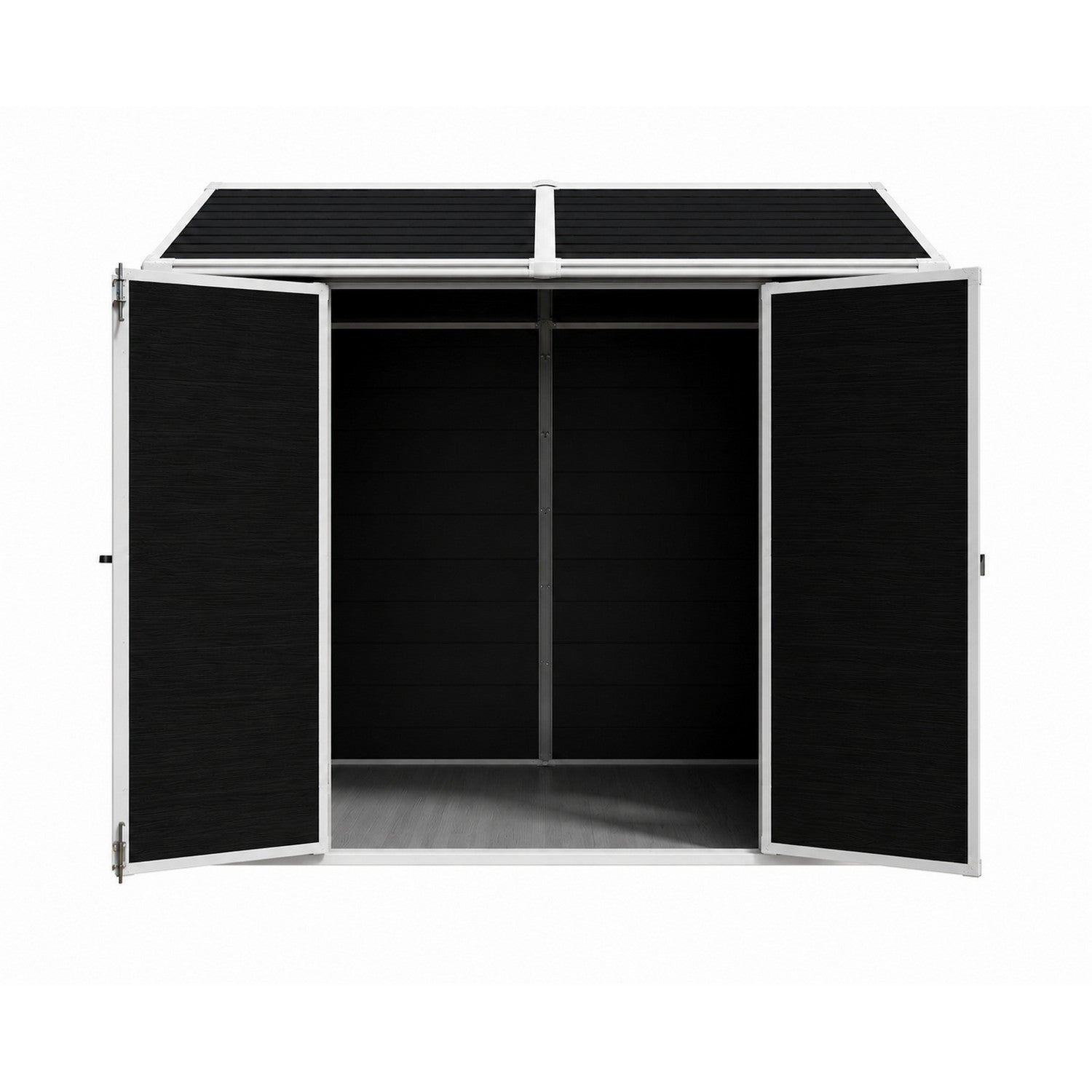 Modern & Durable Weather-Proof Storage Shed with Motion Sensing Lights | 1,8m x 2,4m (6ft x 8ft)