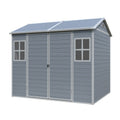 Modern & Durable Weather-Proof Storage Shed 1,8m x 2,4m (6ft x 8ft)