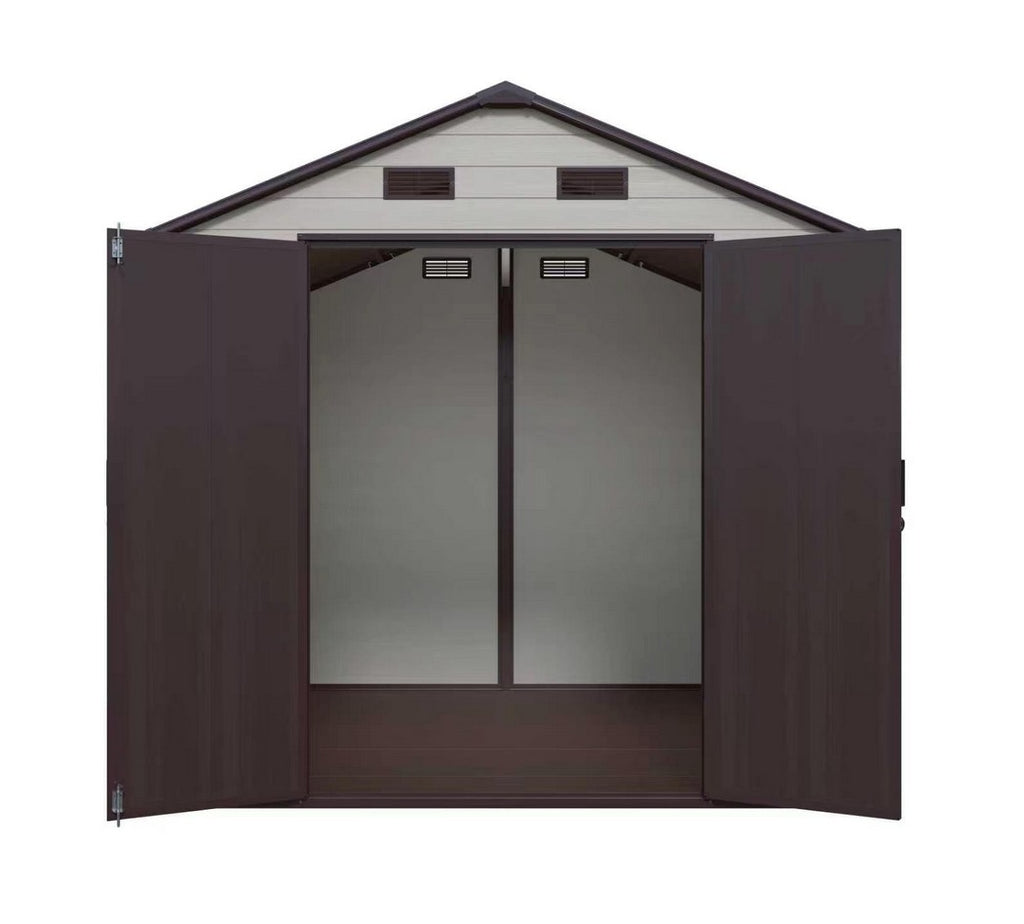 Modern & Durable Weather-Proof Storage Shed 2,4m x 2.4m (8ft x 8ft)