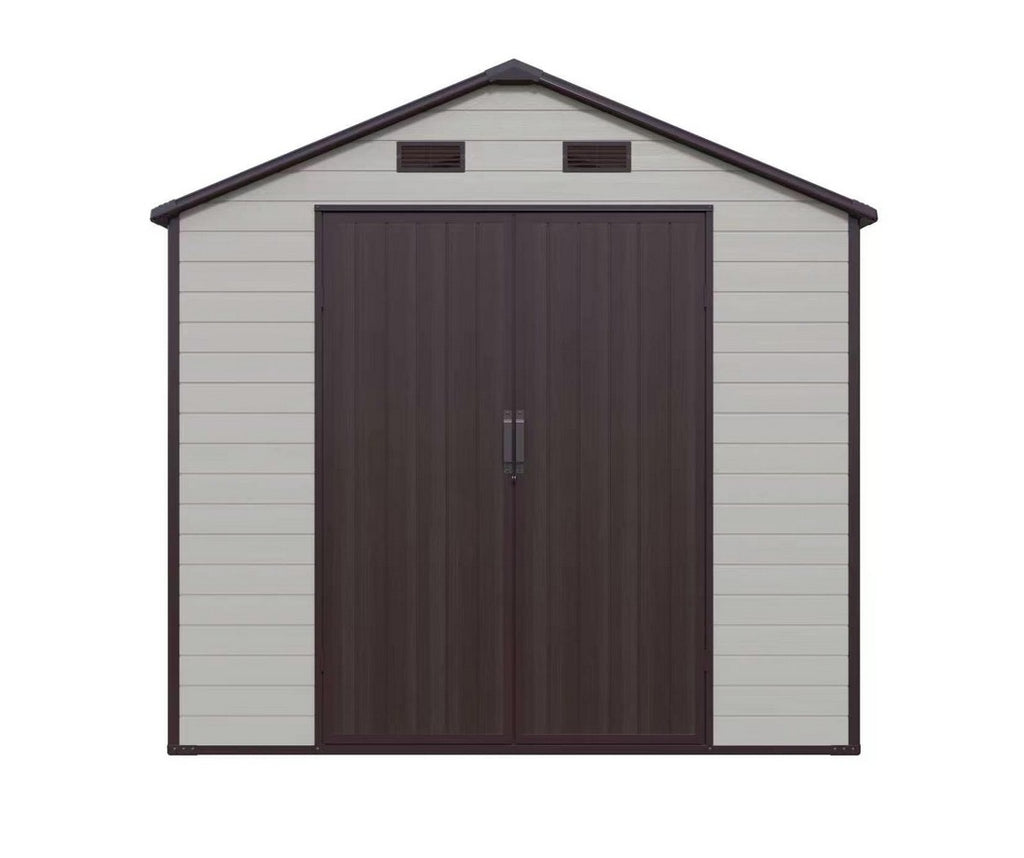 Modern & Durable Weather-Proof Storage Shed 2,4m x 2.4m (8ft x 8ft)