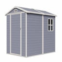TechTen - Modern & Durable Weather-Proof Storage Shed 1.2m x 1.8m (4ft x 6ft)