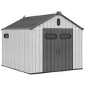 Modern & Durable Resin Weather Proof Storage Shed | 2.4 x 3m | Savvy Sheds