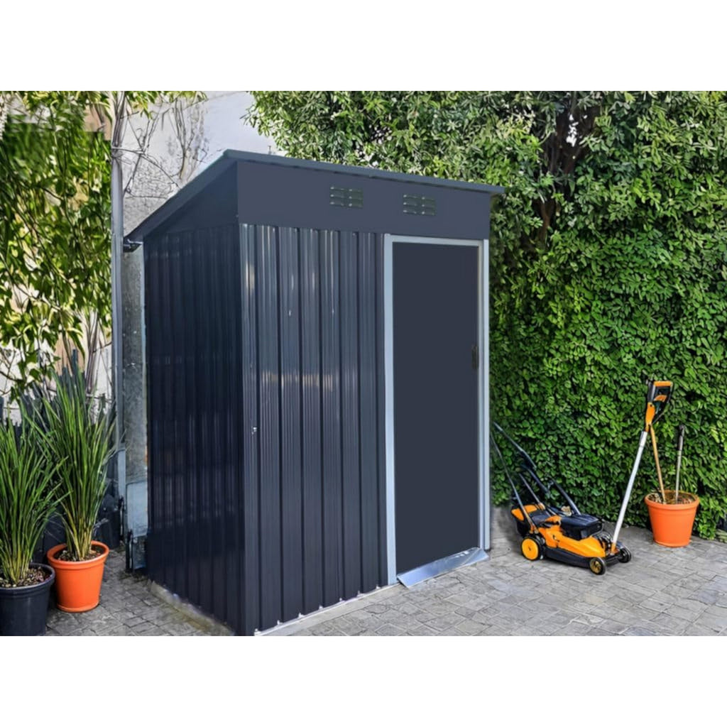 Outdoor Metal Storage Shed with Slope Roof | 1,5m x 0,9m | Savvy Sheds