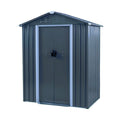 Outdoor Metal Storage Shed with Double Doors | 1.8m x 0.95m | Savvy Sheds